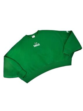 NFL Nike Kelly Green Philadelphia Eagles Oversized Rewind Pullover Sweatshirt